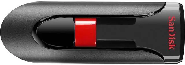 Main image of Sdcz60-064G-A46 Cruzer Glide Usb Flash Drive - 64 Gb - Black Red - Retractable Password Protection Encryption Support Temperature Proof (Sandisk SDCZ60-064G-A46)