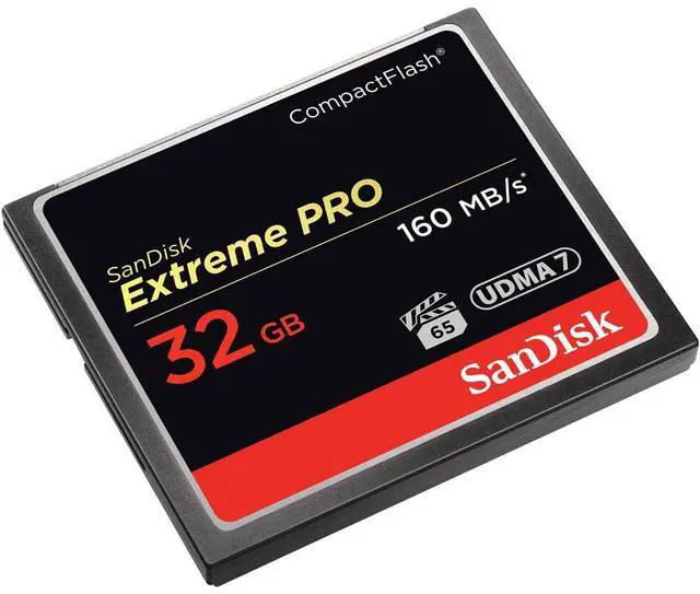 Alt view image 2 of 4 - 32 GB Extreme Pro CF 160MB/s High Speed UDMA7 Compact Flash Card