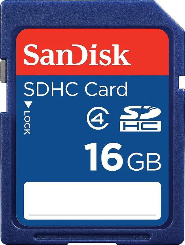 Main image of 16 GB Class 2 SDHC Flash Memory Card SDSDB-016G-A11