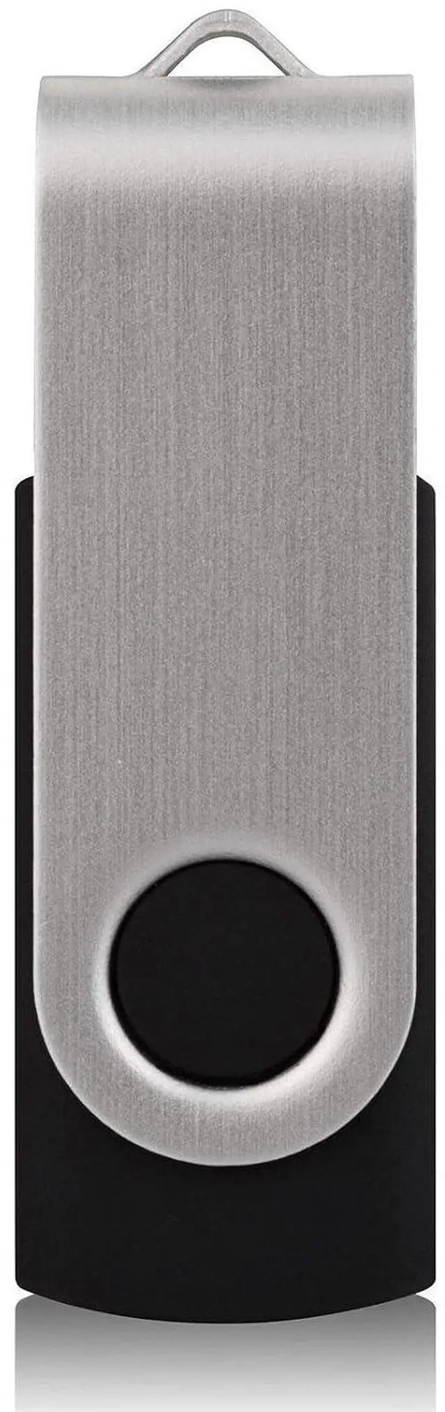 Alt view image 3 of 3 - 10 4 GB Flash Drive - Bulk Pack - USB 2.0 4GB Swivel Design in BLACK