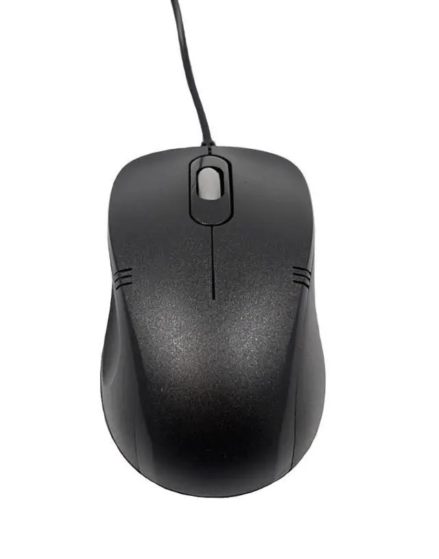 Alt view image 4 of 5 - Full-Sized Wired Keyboard (QWERTY) + USB Mouse Combo Bundle with (1) GoRAM Mousepad
