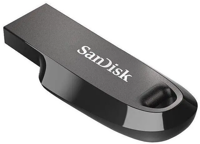 Alt view image 3 of 4 - 32GB Ultra Curve USB 3.2 Flash Drive SDCZ550-032G (10 Pack) Bundle with (2) GoRAM Black Lanyards (32GB)