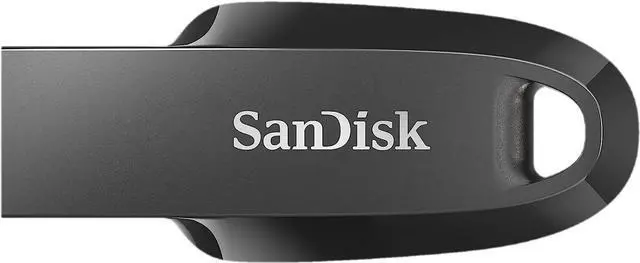 Alt view image 2 of 4 - 32GB Ultra Curve USB 3.2 Flash Drive SDCZ550-032G (10 Pack) Bundle with (2) GoRAM Black Lanyards (32GB)