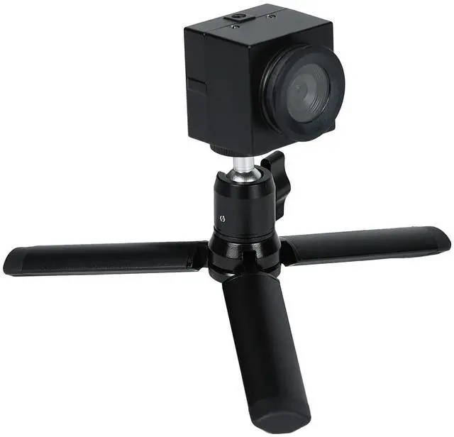 Main image of USB Camera 2K 105° Wide Angle Free Distortion, UVC Plug & Play, High FPS, Adjustable Resolution, for AGX Orin/Thor, Jetson, Raspberry Pi 5 for AI Vision & ROS (Industrial Camera+Tripod)