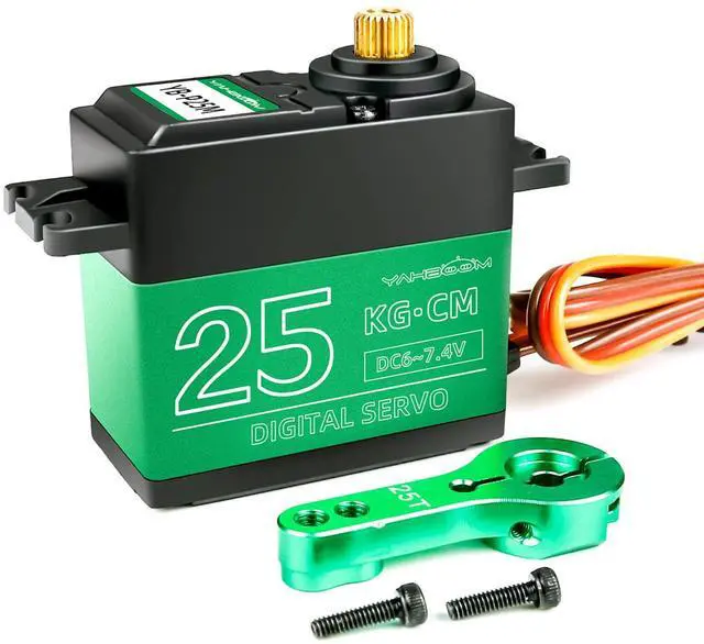Main image of 25KG High Torque Digital Servo Full Metal Gear Servo Motor for RC Model DIY Waterproof Control Angle 180° DS3218MG (25kg servo)