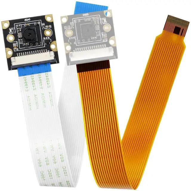 Main image of 8MP IMX219 CSI Camera Compatible with Jetson Series Raspberry Pi5 Developer Kit 3280×2464 Vision IR 77°/120°/160° Ultra Wide Angle Camera Module (IMX219 77°Camera+15/22pin)