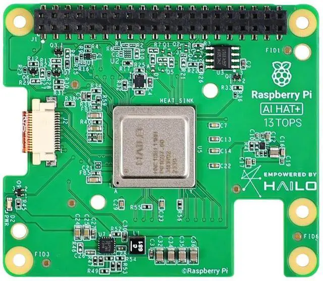Main image of Raspberry Pi AI HAT+ 13Top Artificial Intelligence Hailo-8 or Hailo-8L Accelerator (8L-13TOP AI HAT+)