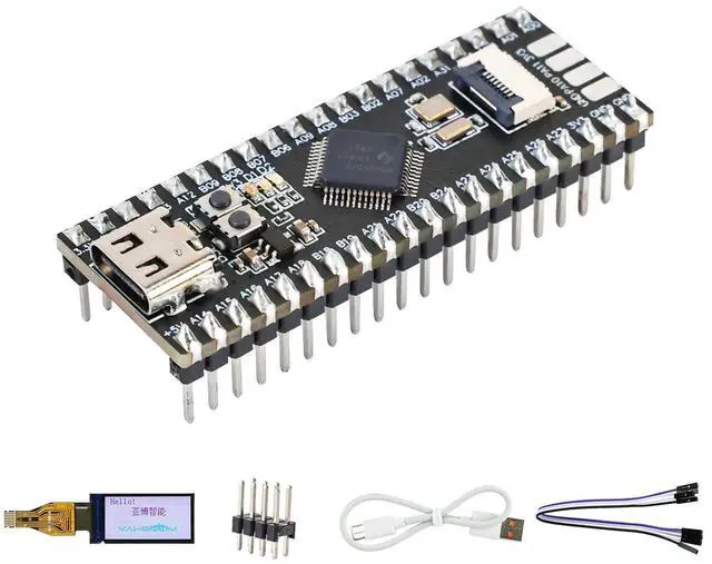 Main image of Core Development Board with GPIOSPIUARTI2C System Microcontroller Electronic Design Competition Car Robot (with TFT Screen)
