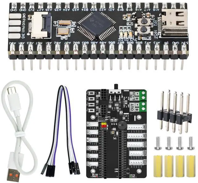 Main image of Core Development Board with GPIOSPIUARTI2C System Microcontroller Electronic Design Competition Car Robot (with Expansion Board)