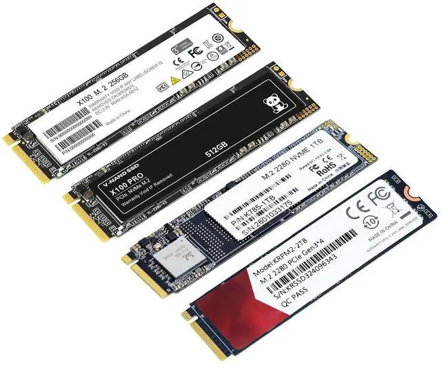 Main image of 256GB SSD NVMe M.2 2280 PCIe 3.0 256G Hard Drive M.2 Nvme Internal Solid State SSD Drive for Laptop Jetson RPi PCIE Read/Write Speed up to 2600/1700 MB/s (256, GB)