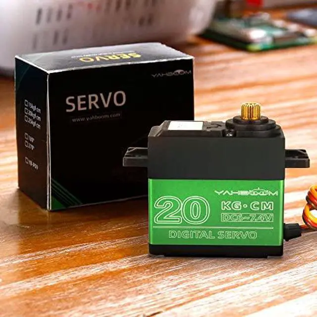 Alt view image 6 of 7 - Digital Servo High Torque Servo Motor Full Metal Gear for RC Model DIY Waterproof Control Angle 180° DS3218MG (20kg servo)