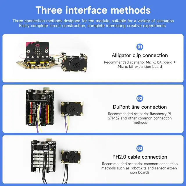 Alt view image 3 of 7 - AI Speech Synthesis Broadcast Module Development Board Education College Student Electronic Design Competition Support Jetson Nano/Raspberry Pi/STM32
