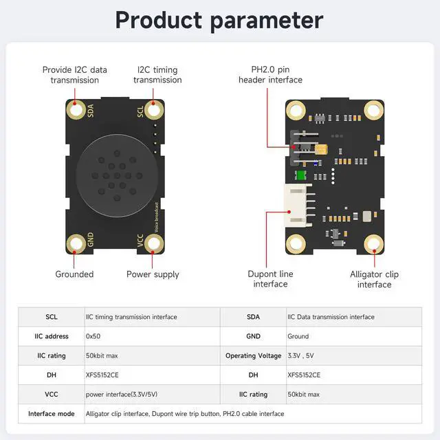 Alt view image 4 of 7 - AI Speech Synthesis Broadcast Module Development Board Education College Student Electronic Design Competition Support Jetson Nano/Raspberry Pi/STM32