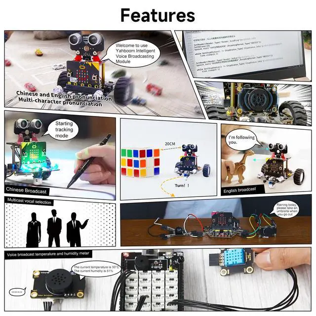 Alt view image 7 of 7 - AI Speech Synthesis Broadcast Module Development Board Education College Student Electronic Design Competition Support Jetson Nano/Raspberry Pi/STM32