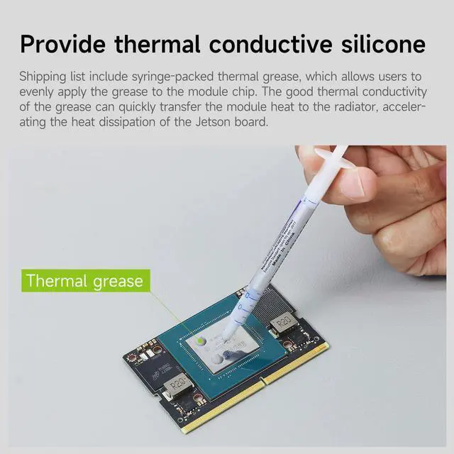 Alt view image 5 of 7 - Cooling Fan for Jetson Orin Nano Super,PWM Heatsink for Jetson Orin NX Super, Speed Adjustable Embedded Heatsink with Screw Bracket Springs, DC 5V