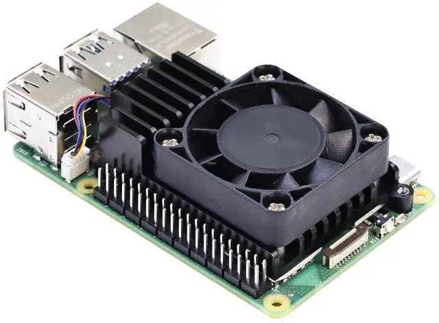 Main image of Active Cooler for Raspberry Pi 5, ICE Peak Cooler for Raspberry Pi 5, Aluminum Heatsink and Cooling Fan for Raspberry Pi 5 8GB/4GB/16GB