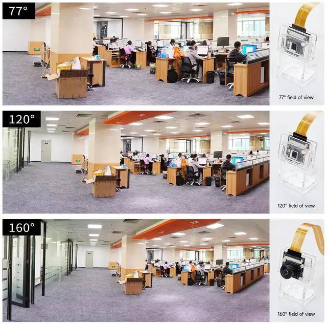 Alt view image 6 of 7 - HD Camera with Case,8MP 120°FOV Camera Module Compatible with Jetson Nano/Xavier NX/Jetson Orin Super (IMX219 120°Camera+15/22pin)
