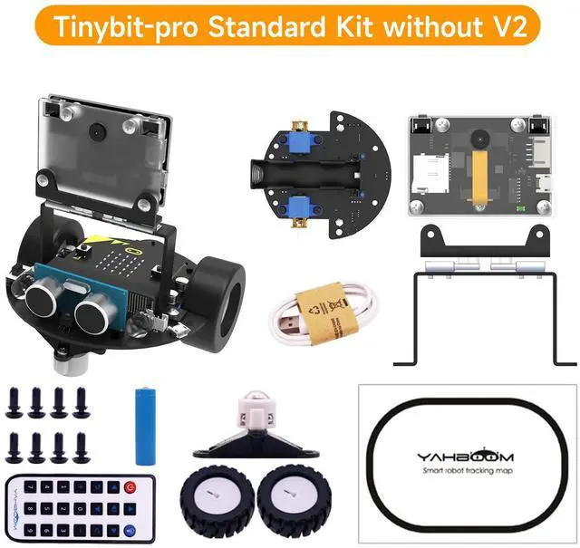 Alt view image 7 of 7 - Robot Car Adopts MakeCode Graphical Programming, MicroPython Programming