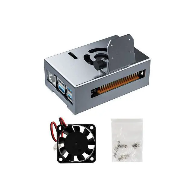 Alt view image 7 of 7 - X5 Aluminum Alloy Case for RDK X5 Development Board kit, with Heat Dissipation Holes, Corrosion Resistant, with Camera Bracket