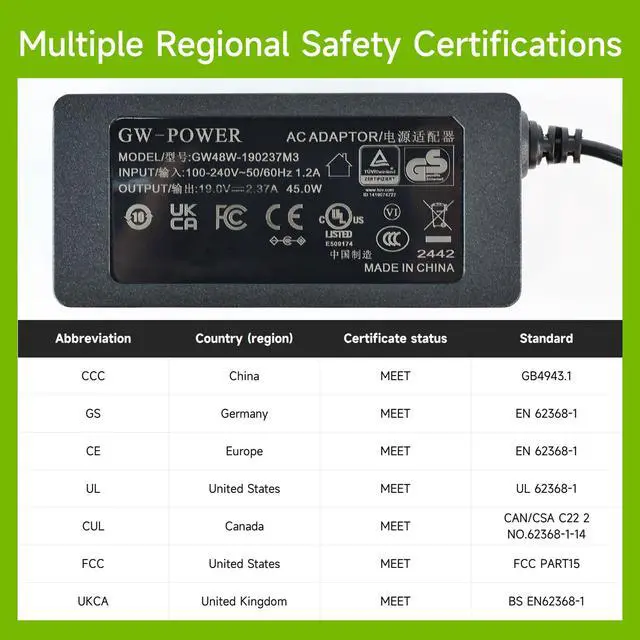 Alt view image 3 of 7 - DC 19V Power Supply Cable for Jetson Orin NX/Orin Nano Super Monitor/Electronics 19V/2.37A