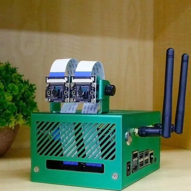 Alt view image 7 of 7 - Jetson Nano Aluminum Alloy Case Compatible with Orin Nano Super, Orin NX Super Metal Case with Cooling Fan Reasonable (Antennas, Camera Not Included)