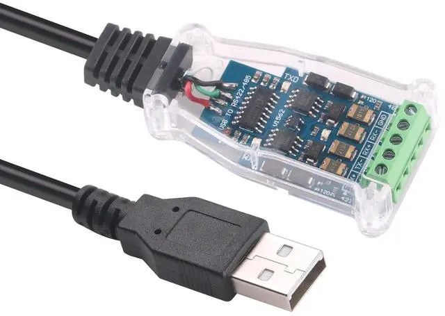 Main image of USB to RS485 RS422 485 422 Isolation Module Communication Converter Adapter Cable with TXD RXD LED CH340