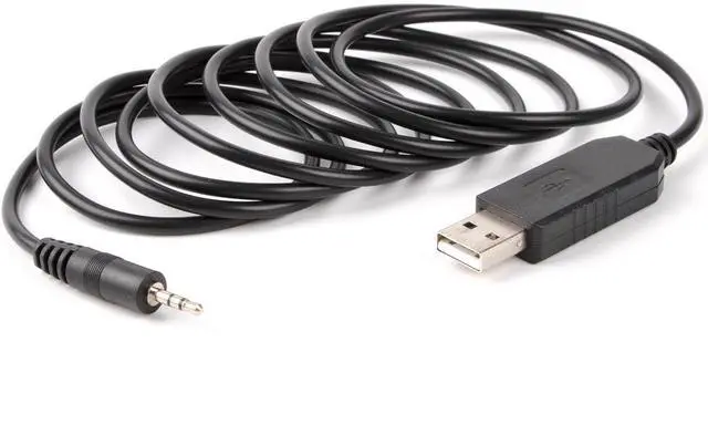 Alt view image 3 of 3 - USB Serial Cable for APC Network Management Card AP9630 AP9631 940-0299A, USB to 2.5mm TRS Audio Jack AJ RS232 Connector