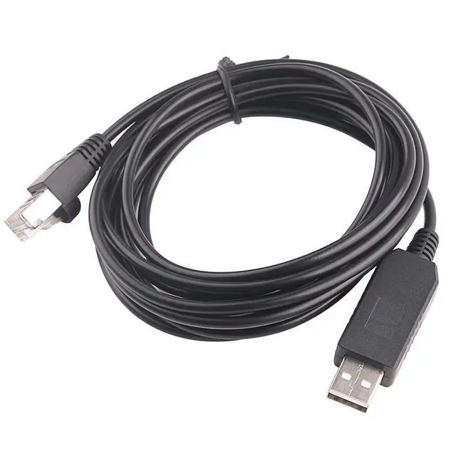 Alt view image 2 of 2 - USB Programming Cable Two-Way Radios OPC-1122, USB to RJ45 8P8C TTL 5V UARL Cable