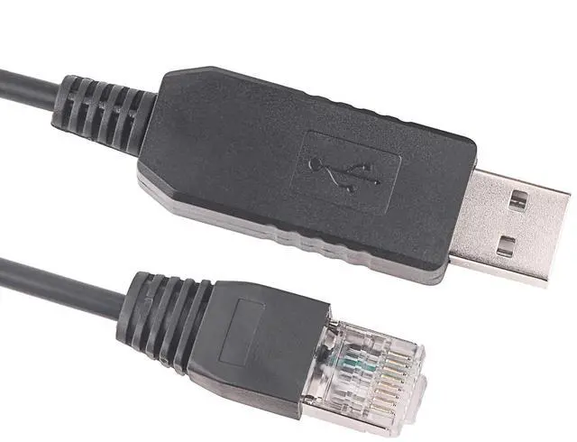 Main image of USB Programming Cable Two-Way Radios OPC-1122, USB to RJ45 8P8C TTL 5V UARL Cable