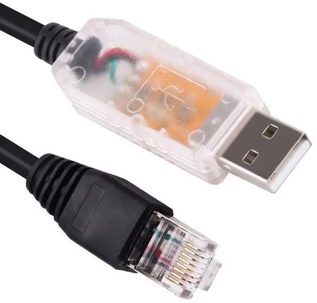 Main image of USB Communication Cable for Delta IFD6500 Serial Port Converter RS485 RJ45 Supported Win 10 11