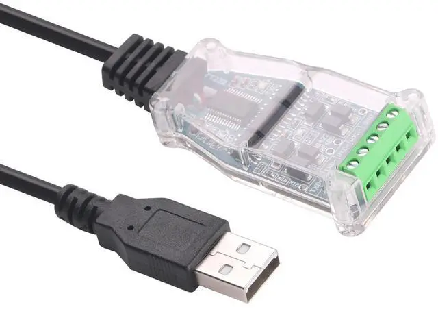 Main image of USB to RS485 RS422 485 422 Isolation Module Communication Converter Adapter Cable with TXD RXD LED