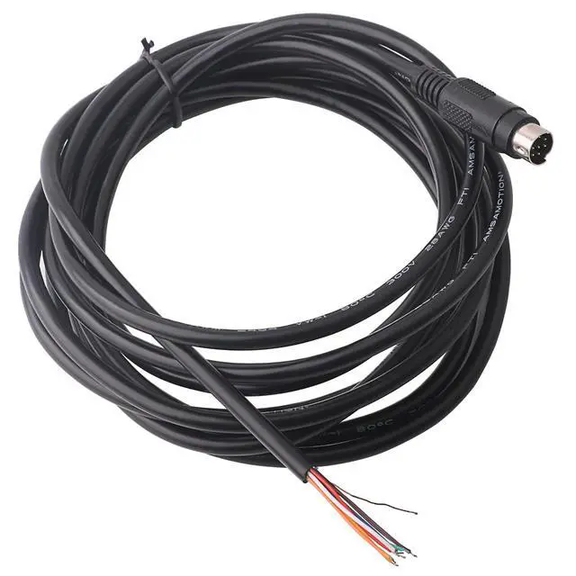 Alt view image 2 of 5 - Mini DIN 8 Pin Male to Bare Wire End Adapter Cable, MD8 Connector Pigtail for DIY and Repair(10mtr)