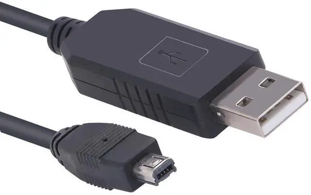 Main image of USB Programming Cable Compatible with Uniden Bearcat BC296D UBC3300XLT, USB to RS232 Mini 4P Serial Cable