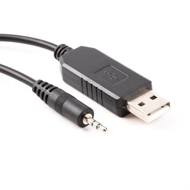Alt view image 3 of 3 - USB Programming Cable for ICOM IC-2820H IC-80AD ID-31A ID-51A ID-51E ID-880H OPC-2218,USB to 2.5mm Audio Jack Serial Cable