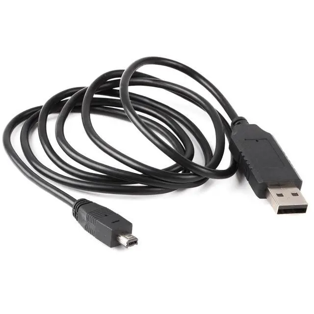 Alt view image 2 of 3 - USB Programming Cable Compatible with Uniden Bearcat BC296D UBC3300XLT, USB to RS232 Mini 4P Serial Cable