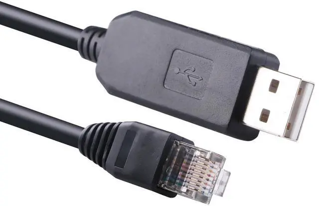 Main image of USB RS485 to RJ45 Cable for Inverters to PC, Deye SunSynk Sol-Ark Inverters RS485 Communication, Configure Cable (6ft)