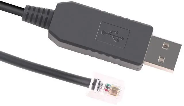 Main image of USB RS232 Serial to RJ9 4P4C C7 PC Configuration Cable for Servotronix CDHD Servo Drive