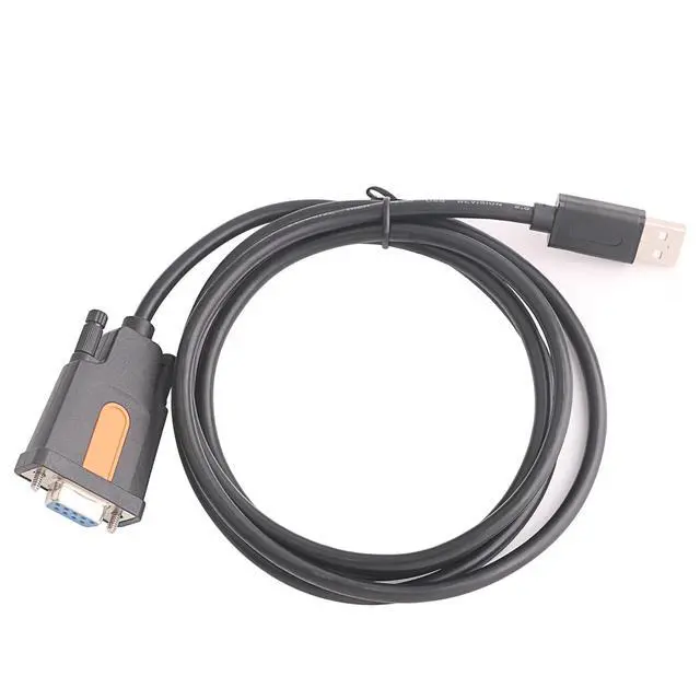 Alt view image 2 of 3 - USB to DB9 Female RS232 Serial Cable Standard DB9 Female 9 Pin 9P Adapter