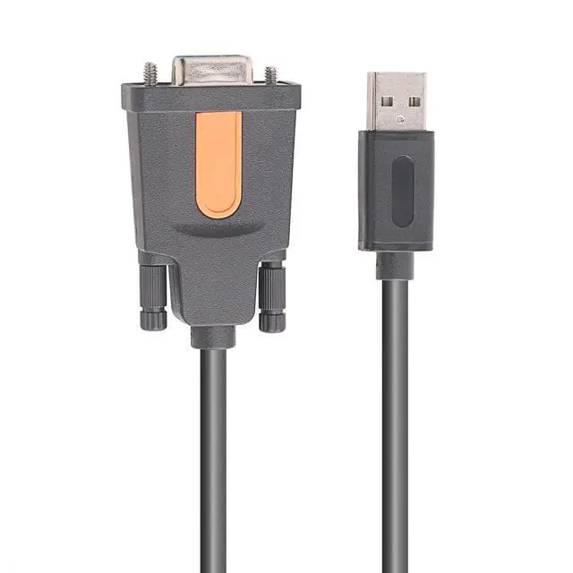 Alt view image 3 of 3 - USB to DB9 Female RS232 Serial Cable Standard DB9 Female 9 Pin 9P Adapter