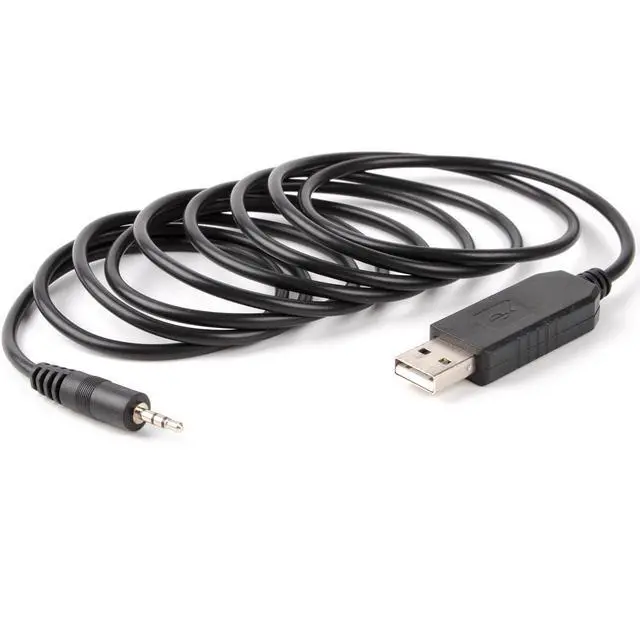 Alt view image 2 of 3 - USB Programming Cable for ICOM IC-2820H IC-80AD ID-31A ID-51A ID-51E ID-880H OPC-2218,USB to 2.5mm Audio Jack Serial Cable