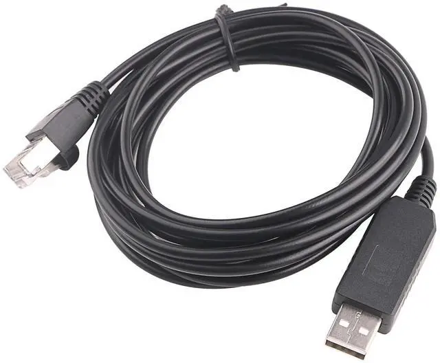 Alt view image 2 of 2 - USB Programming Cable Two-Way Radios OPC-1122, USB to RJ45 8P8C TTL 5V UARL Cable