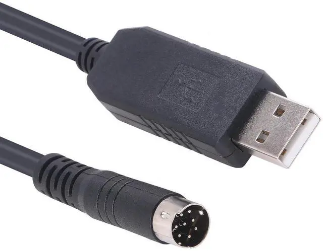 Main image of USB Programming Cable for Yaesu Cat 8 Pin Compatible with CT-62 FT-100 FT817 FT-857 FT-897 FT8-817ND FT-857D FT897D