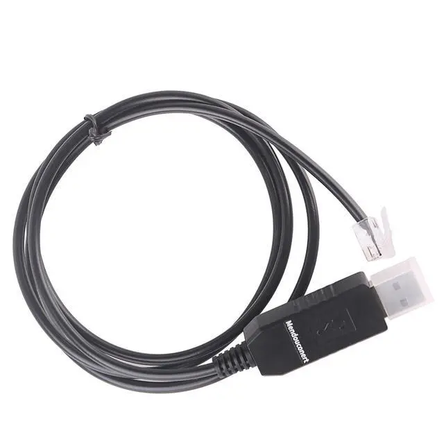 Alt view image 3 of 3 - USB to RJ11 RJ12 RS232 Serial Converter Cable for Keyence PLC Communication Cable