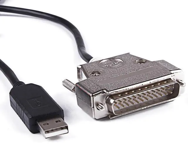 Main image of USB to RS232 DB25 Serial Adapter Cable for Fanuc CNC DNCLINK Configuration Copy Setting (6ft)