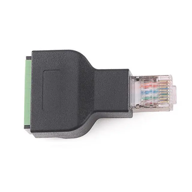 Alt view image 2 of 7 - 2PCS RJ45 Male Connector Toolless Free Tool Reusable Termination Plugs Shielded Ethernet Field Modular Plug