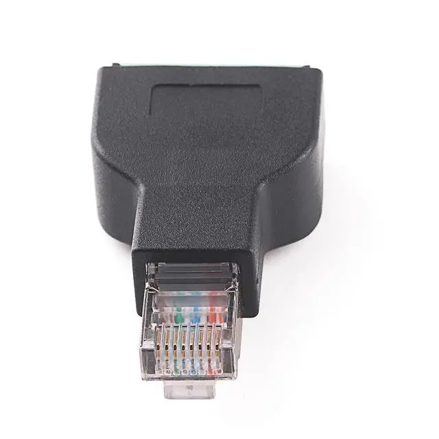 Alt view image 7 of 7 - 2PCS RJ45 Male Connector Toolless Free Tool Reusable Termination Plugs Shielded Ethernet Field Modular Plug
