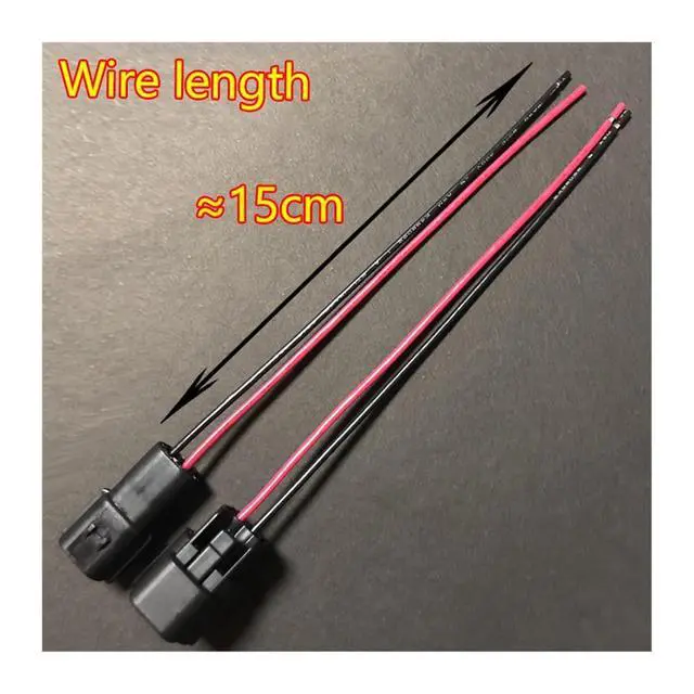 Alt view image 3 of 3 - Dj70216y-1.8mm automobile sensor tail wire plug 6p electrical harness waterproof connector rubber seal 8 hole wire length 15cm(1p strip line,5sets)