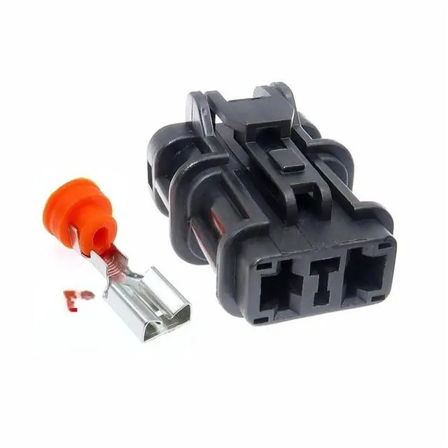 Main image of 1 set 2-pin 7a222-6423-30 7123-6423-30 Waterproof Automotive Speed Water Temperature Wire 7222-6423 7123-6423 Terminal Connector(1 Set female)
