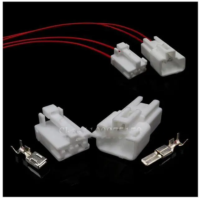 Alt view image 2 of 3 - 1 set 2 pins 6098-0325 6098-0323 Automotive Wiring Automotive Accessories Automotive Wiring Harness Connector(1 Set male)