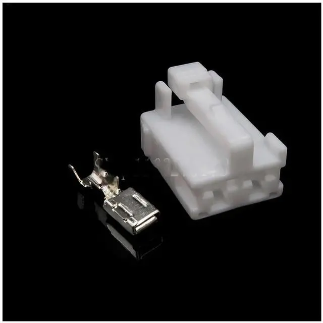 Main image of 1 set 2 pins 6098-0325 6098-0323 Automotive Wiring Automotive Accessories Automotive Wiring Harness Connector(1 Set female)